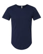 BELLA + CANVAS 3003 — Men's Jersey Curved Hem Tee — Navy