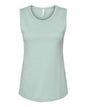BELLA + CANVAS 6003 - Women's Jersey Muscle Tank - Heather Dusty Blue