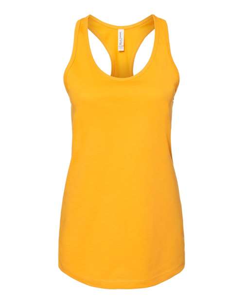 BELLA + CANVAS 6008 - Women's Jersey Racerback Tank - Gold