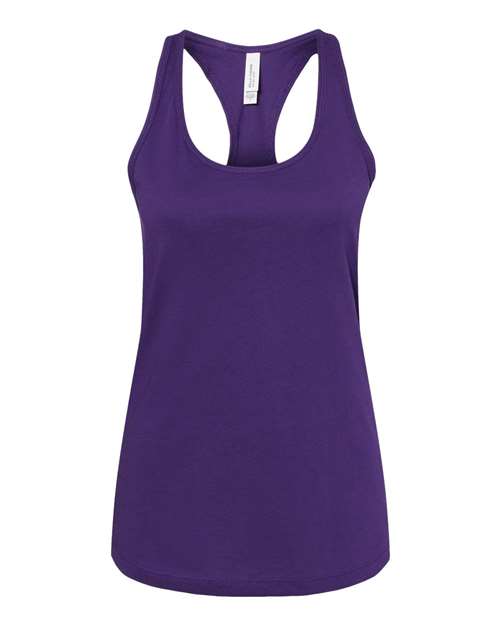BELLA + CANVAS 6008 - Women's Jersey Racerback Tank - Team Purple