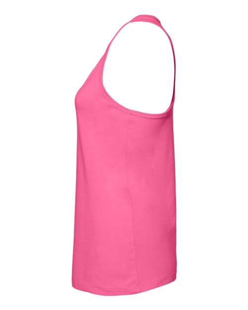 BELLA + CANVAS 6008 - Women's Jersey Racerback Tank - Charity Pink