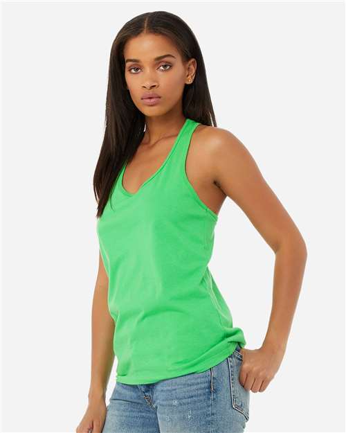 BELLA + CANVAS 6008 - Women's Jersey Racerback Tank - Synthetic Green