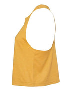 BELLA + CANVAS 6682 - Women's Racerback Crop Tank - Heather Mustard