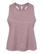 BELLA + CANVAS 6682 - Women's Racerback Crop Tank - Heather Orchid