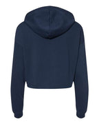 BELLA + CANVAS 7502 - Women's Crop Hoodie Sweatshirt - Navy