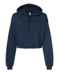 BELLA + CANVAS 7502 - Women's Crop Hoodie Sweatshirt - Navy