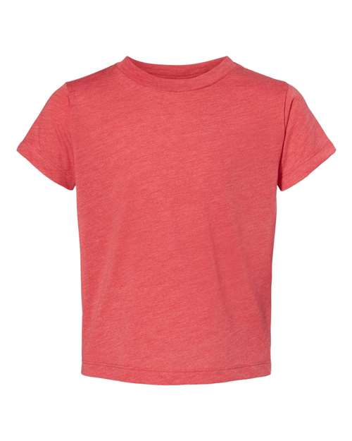 BELLA + CANVAS 3413T - Toddler Triblend Tee - Red Triblend