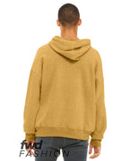 BELLA + CANVAS 3329 — Unisex FWD Fashion Sueded Fleece Hoodie Sweatshirt — Heather Mustard (flat)