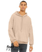 BELLA + CANVAS 3329 — Unisex FWD Fashion Sueded Fleece Hoodie Sweatshirt — Heather Oat