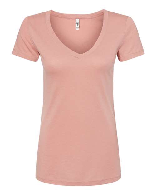 Next Level 1540 - Women's Ideal V-Neck T-Shirt - Desert Pink