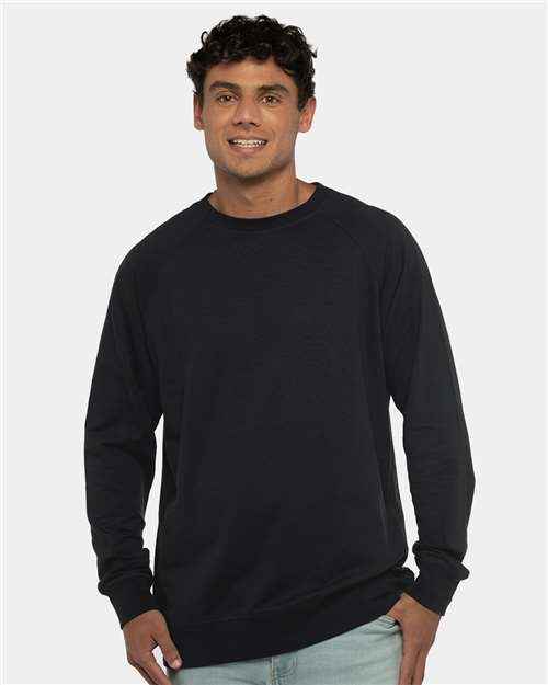 Next Level 9000 - Unisex Laguna Raglan Crewneck Sweatshirt