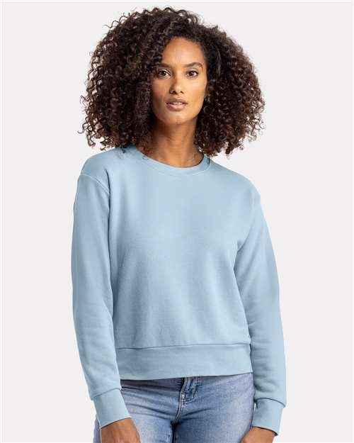 Next Level 9084 - Women's Laguna Sueded Crewneck Sweatshirt