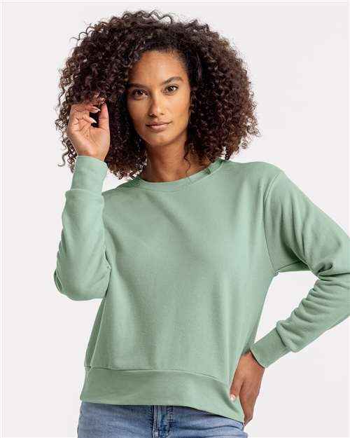 Next Level 9084 - Women's Laguna Sueded Crewneck Sweatshirt
