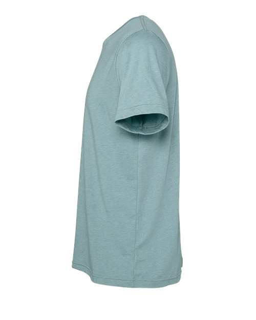 BELLA + CANVAS 3001CVC - CVC Jersey Tee - Heather Blue Lagoon