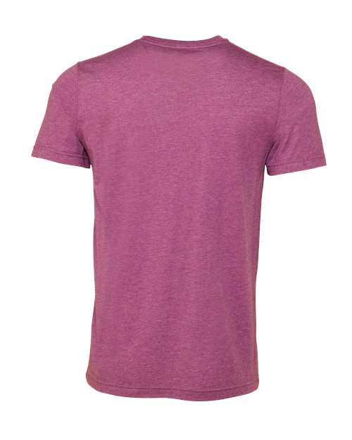 BELLA + CANVAS 3001CVC - CVC Jersey Tee - Heather Magenta