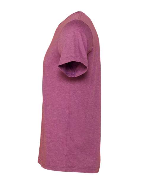 BELLA + CANVAS 3001CVC - CVC Jersey Tee - Heather Magenta