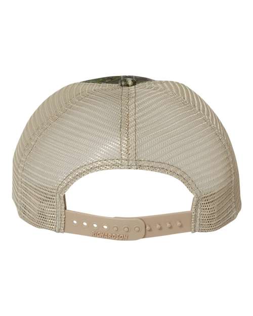 Richardson 111P - Garment Washed Printed Trucker Cap Richardson