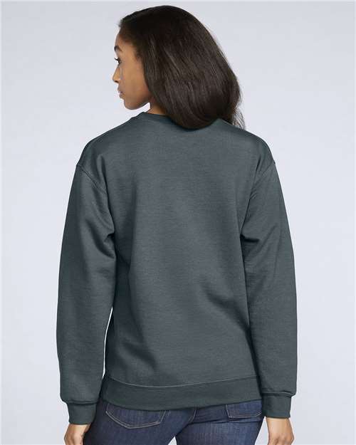 Gildan SF000 - Unisex Softstyle Midweight Crewneck Sweatshirt - Dark Heather