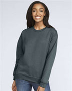 Gildan SF000 - Unisex Softstyle Midweight Crewneck Sweatshirt - Dark Heather