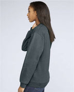 Gildan SF000 - Unisex Softstyle Midweight Crewneck Sweatshirt - Dark Heather