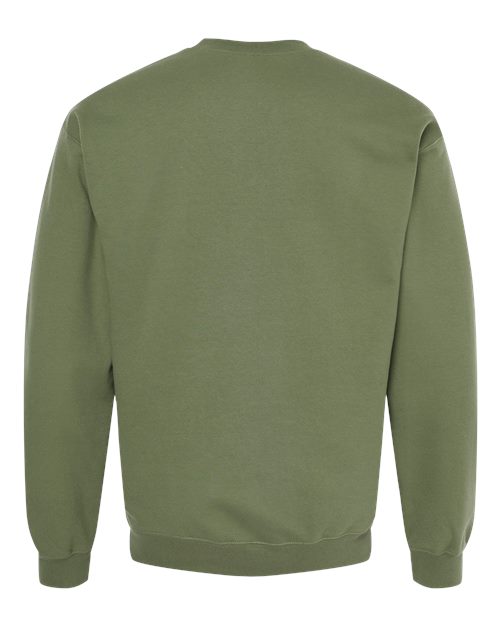 Gildan SF000 - Unisex Softstyle Midweight Crewneck Sweatshirt - Military Green