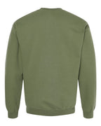 Gildan SF000 - Unisex Softstyle Midweight Crewneck Sweatshirt - Military Green