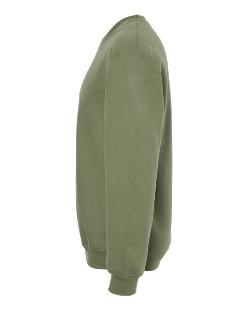 Gildan SF000 - Unisex Softstyle Midweight Crewneck Sweatshirt - Military Green