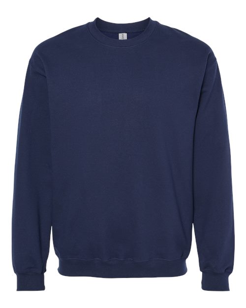 Gildan SF000 - Unisex Softstyle Midweight Crewneck Sweatshirt - Navy
