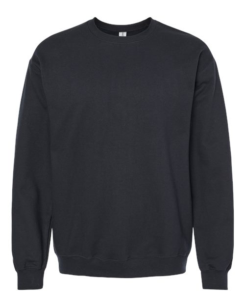Gildan SF000 - Unisex Softstyle Midweight Crewneck Sweatshirt - Black