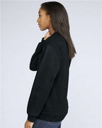 Gildan SF000 - Unisex Softstyle Midweight Crewneck Sweatshirt - Black