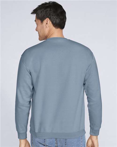 Gildan SF000 - Unisex Softstyle Midweight Crewneck Sweatshirt - Stone Blue