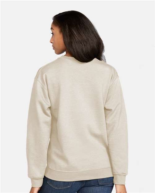 Gildan SF000 - Unisex Softstyle Midweight Crewneck Sweatshirt - Sand
