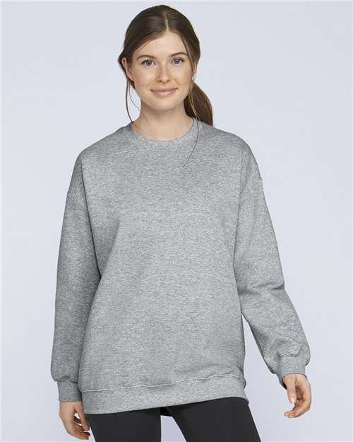Gildan SF000 - Unisex Softstyle Midweight Crewneck Sweatshirt - Sport Grey