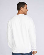 Gildan SF000 - Unisex Softstyle Midweight Crewneck Sweatshirt - White
