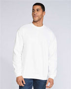 Gildan SF000 - Unisex Softstyle Midweight Crewneck Sweatshirt - White
