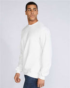 Gildan SF000 - Unisex Softstyle Midweight Crewneck Sweatshirt - White