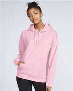 Gildan SF500 - Unisex Softstyle Midweight Hooded Sweatshirt - Light Pink