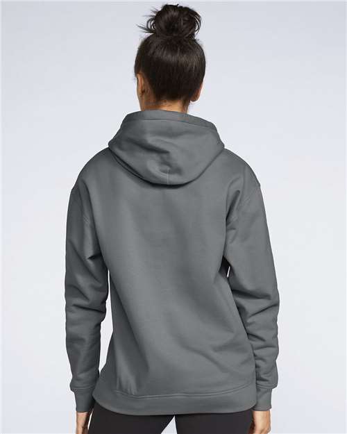 Gildan SF500 - Unisex Softstyle Midweight Hooded Sweatshirt - Charcoal