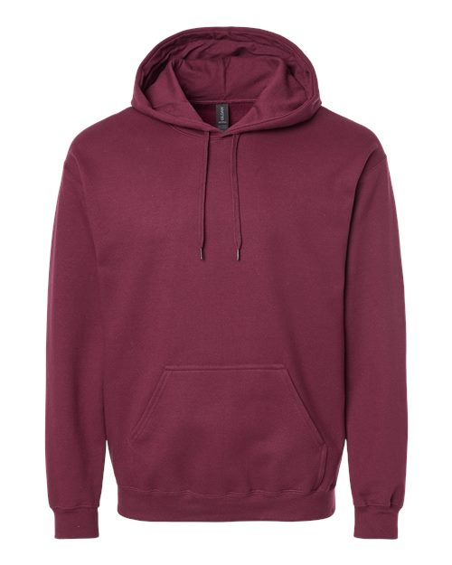 Gildan SF500 - Unisex Softstyle Midweight Hooded Sweatshirt - Maroon