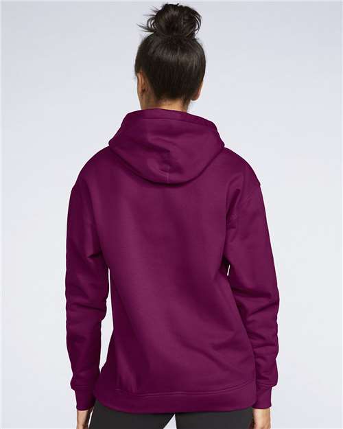 Gildan SF500 - Unisex Softstyle Midweight Hooded Sweatshirt - Maroon
