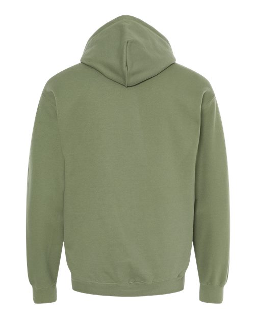Gildan SF500 - Unisex Softstyle Midweight Hooded Sweatshirt - Military Green