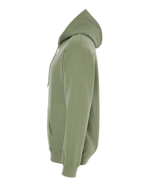 Gildan SF500 - Unisex Softstyle Midweight Hooded Sweatshirt - Military Green