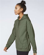 Gildan SF500 - Unisex Softstyle Midweight Hooded Sweatshirt - Military Green