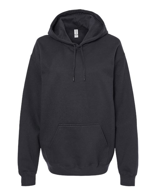 Gildan SF500 - Unisex Softstyle Midweight Hooded Sweatshirt - Black