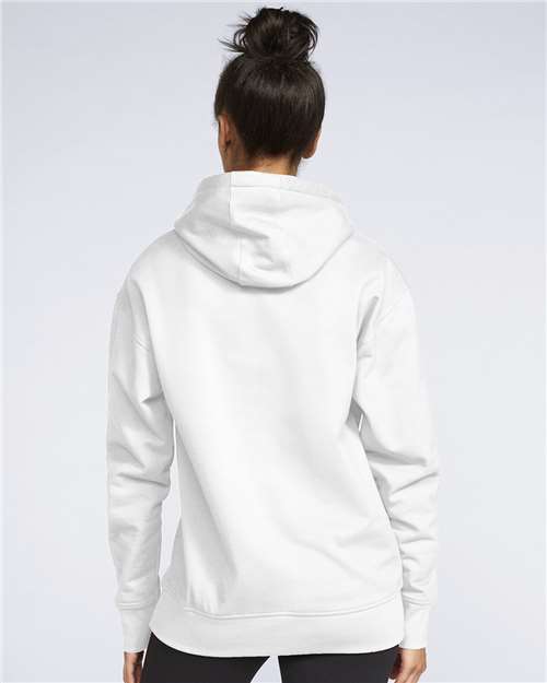 Gildan SF500 - Unisex Softstyle Midweight Hooded Sweatshirt - White