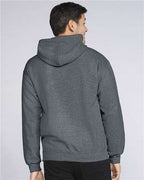 Gildan SF500 - Unisex Softstyle Midweight Hooded Sweatshirt - Dark Heather