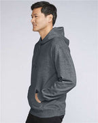 Gildan SF500 - Unisex Softstyle Midweight Hooded Sweatshirt - Dark Heather