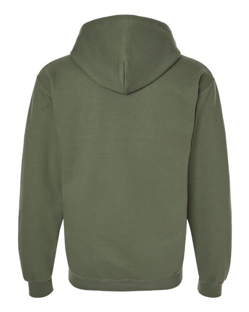 Gildan SF600 - Unisex Softstyle Full-Zip Hooded Sweatshirt - Military Green