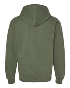 Gildan SF600 - Unisex Softstyle Full-Zip Hooded Sweatshirt - Military Green