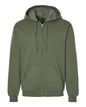 Gildan SF600 - Unisex Softstyle Full-Zip Hooded Sweatshirt - Military Green